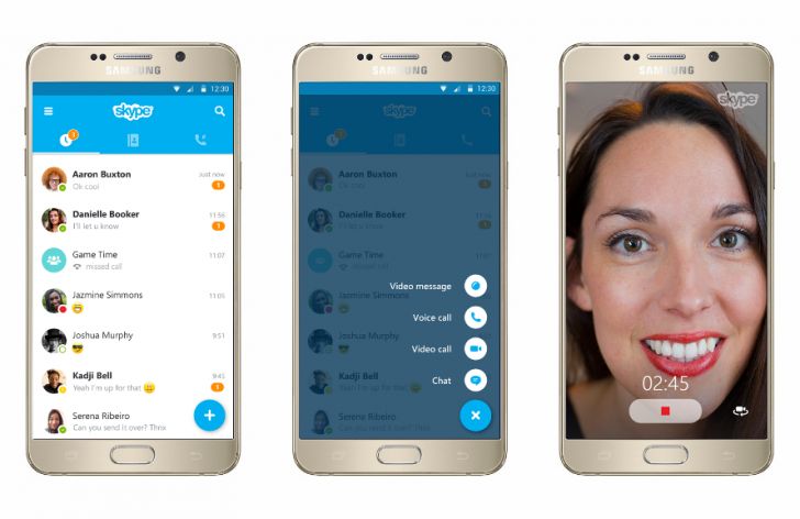Fotografía - [Mise à jour: APK] Skype Pour Android Coups Version 6.0, obtient un matériel complet Makeover